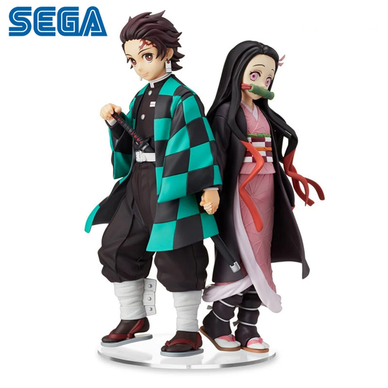 Original Sega Demon Slayer Kamado Tanjirou Action Figure ou Kamado Nezuko