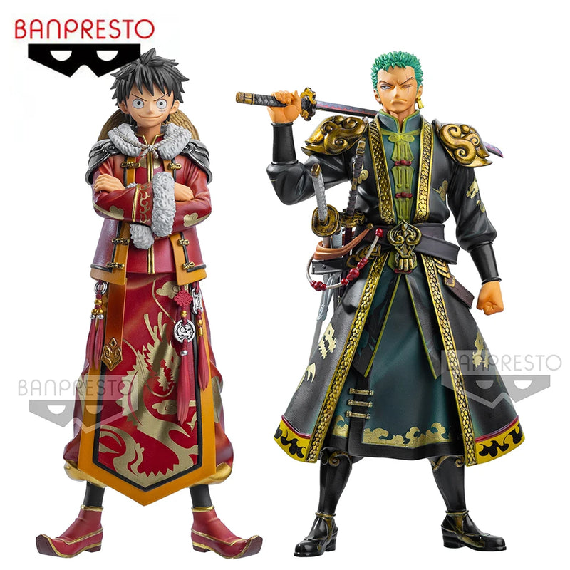 Luffy ou Roronoa Zoro - Original Anime Figure One Piece DXF