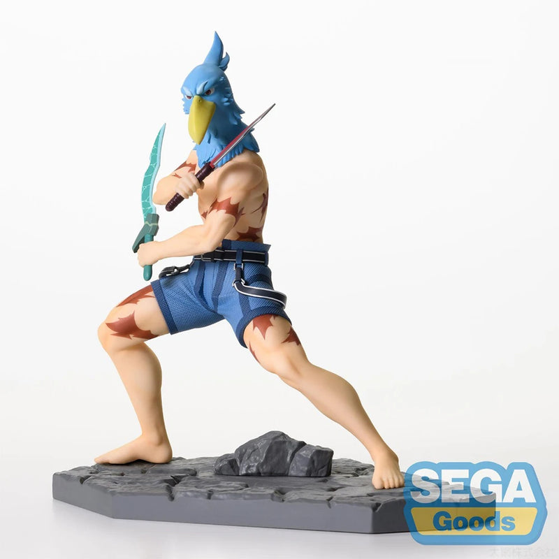 Original SEGA Luminasta Shangri-La Frontier Sunraku Anime Figure Pvc Model Collectible Toys 19Cm